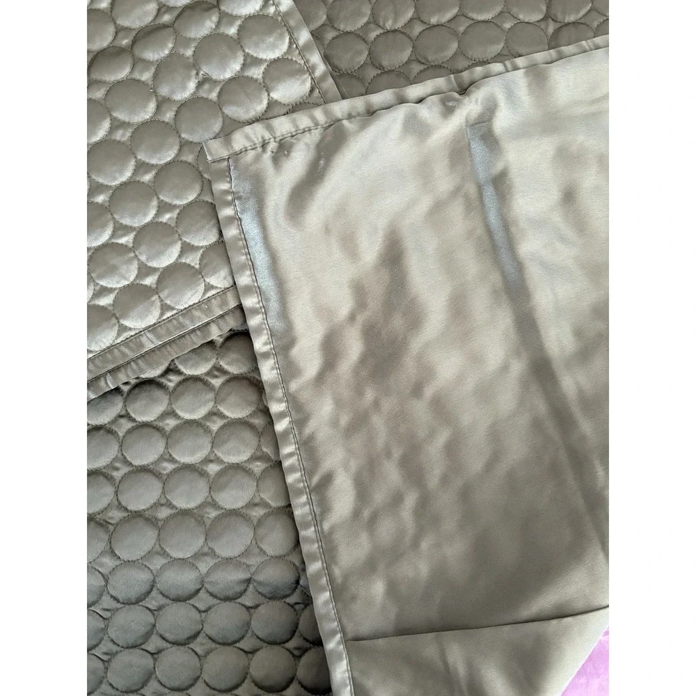Z GALLERIE green Textured Pillow Sham‎ Set of 2 NWOT 26x20